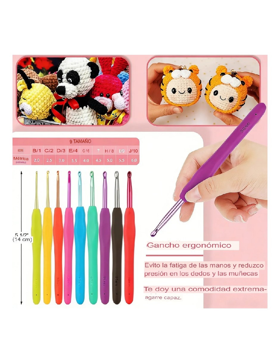 Kit de tejido y costura portátil Genérica