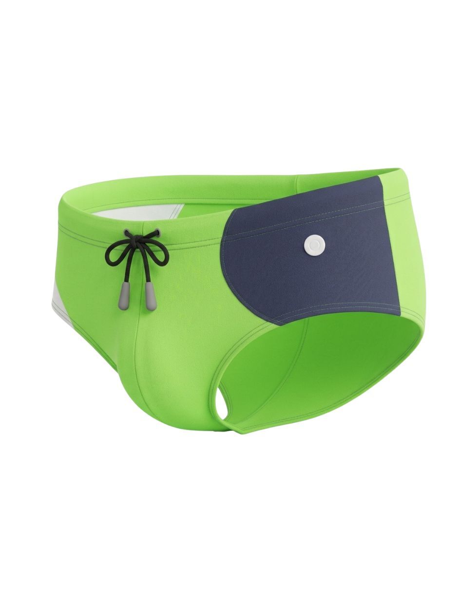 Traje de baño cintura elástica para hombre
