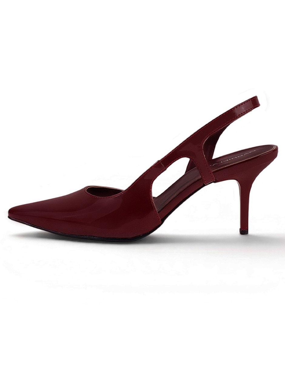 Zapatilla charol