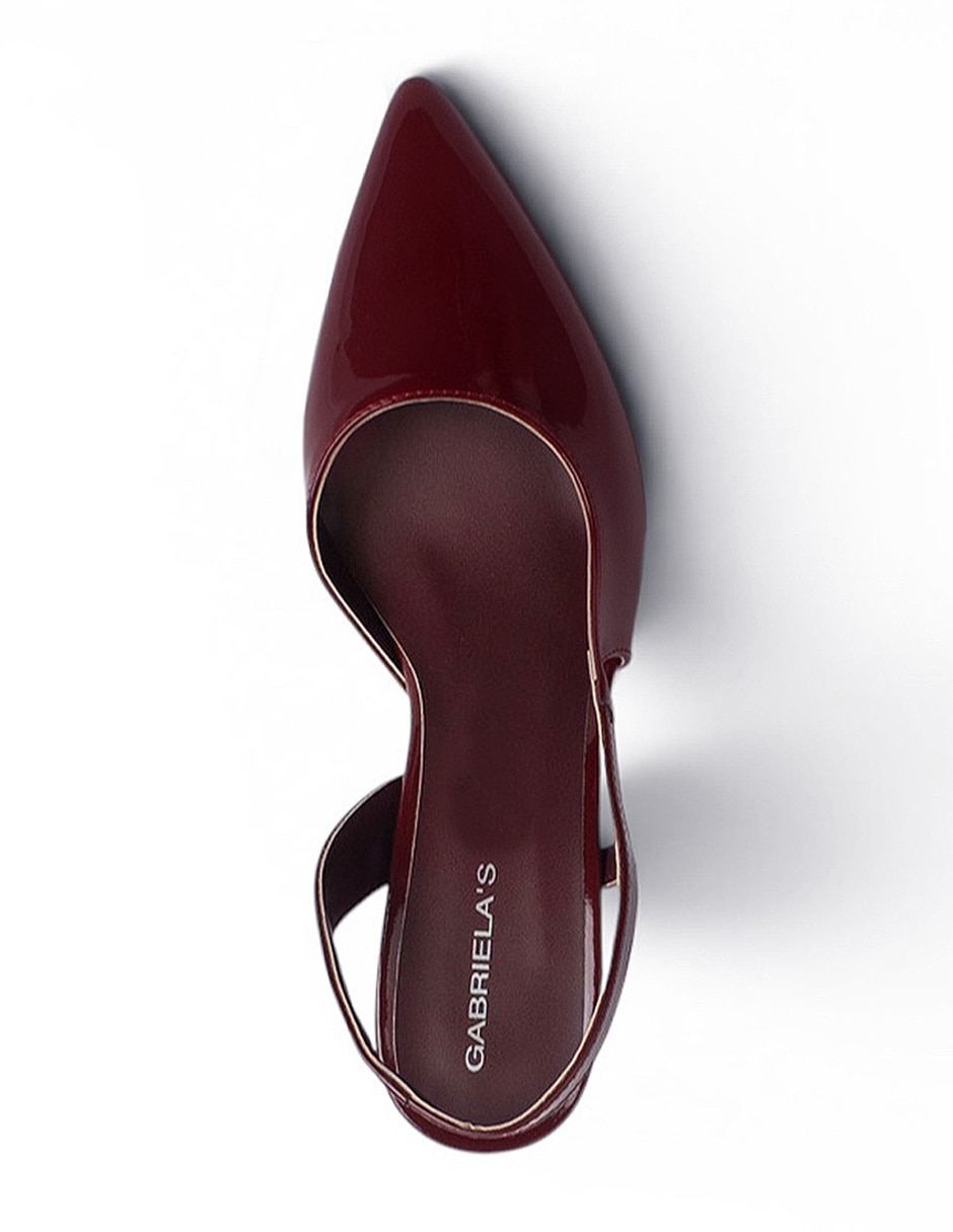 Zapatilla charol 7