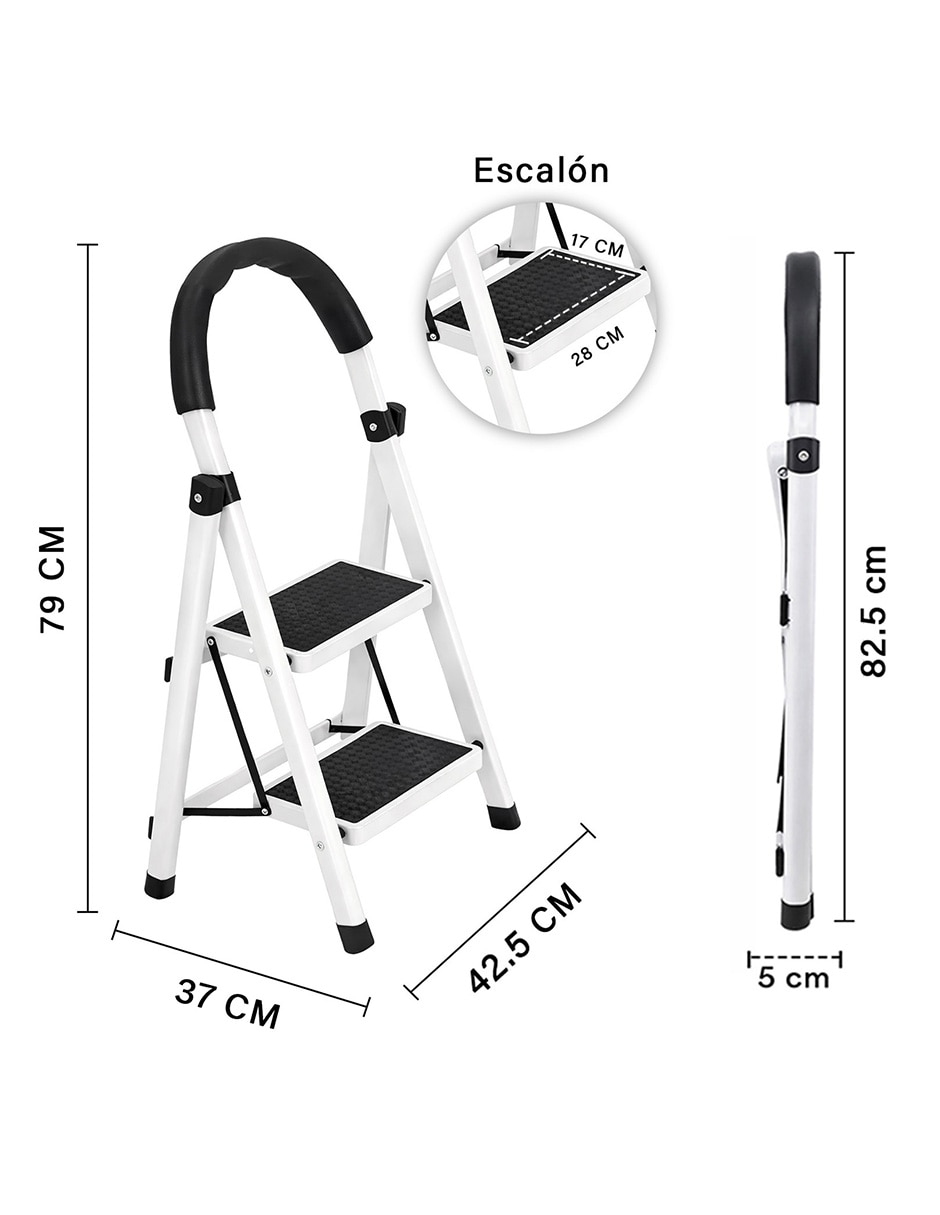 Escalera de tijera Donut de metal