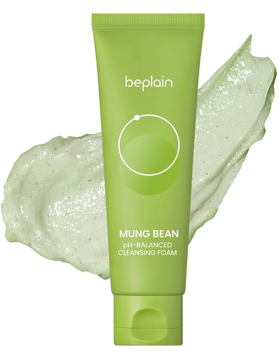 Jabón facial Espuma Limpiadora de frijol Mungo pH Balanced Beplain