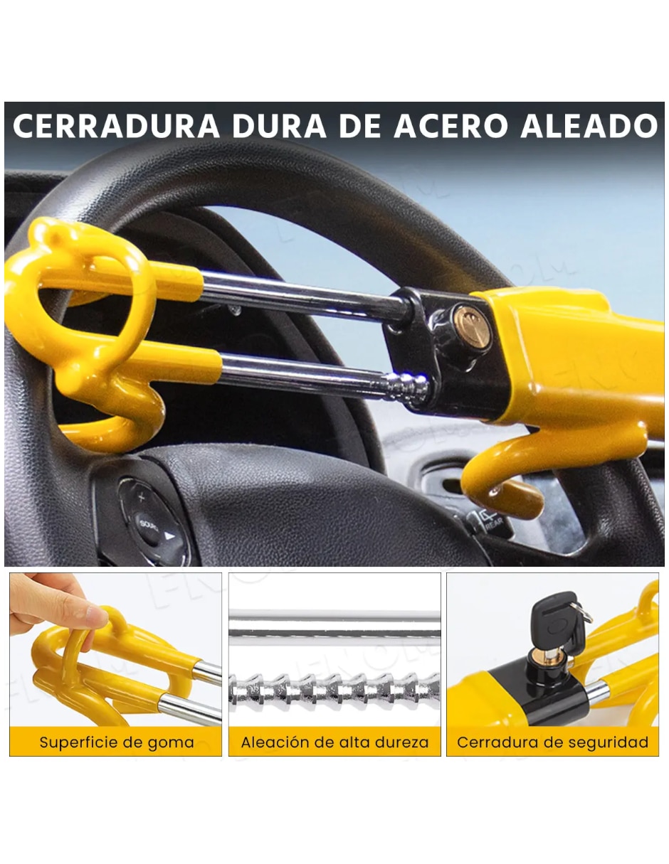 Bastón de seguridad para volante Genérica