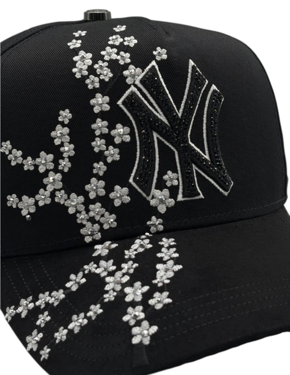 Gorra visera curva snapback para casual Big Boss Sakura Black para hombre