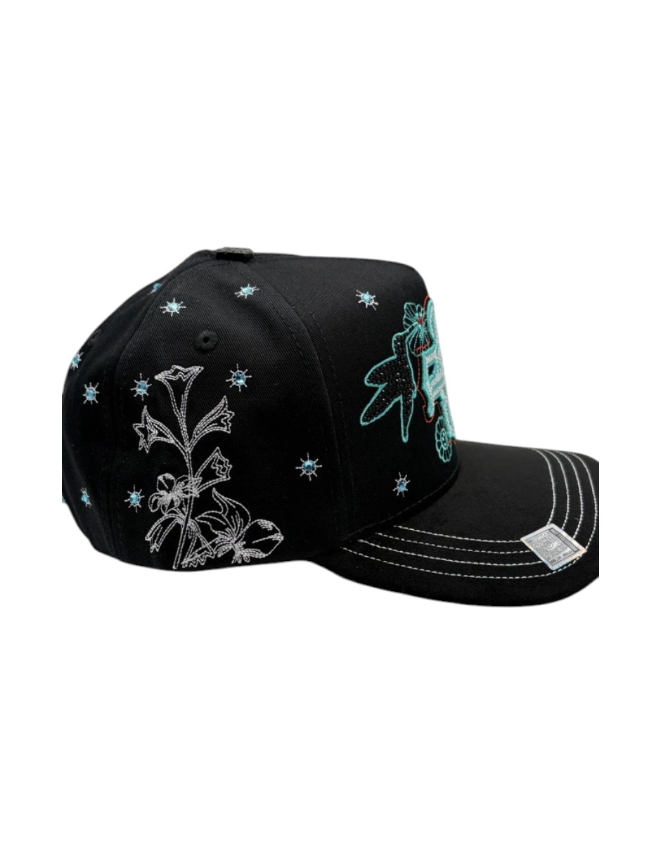 Gorra visera curva snapback para casual Big Boss Colibri Black para hombre