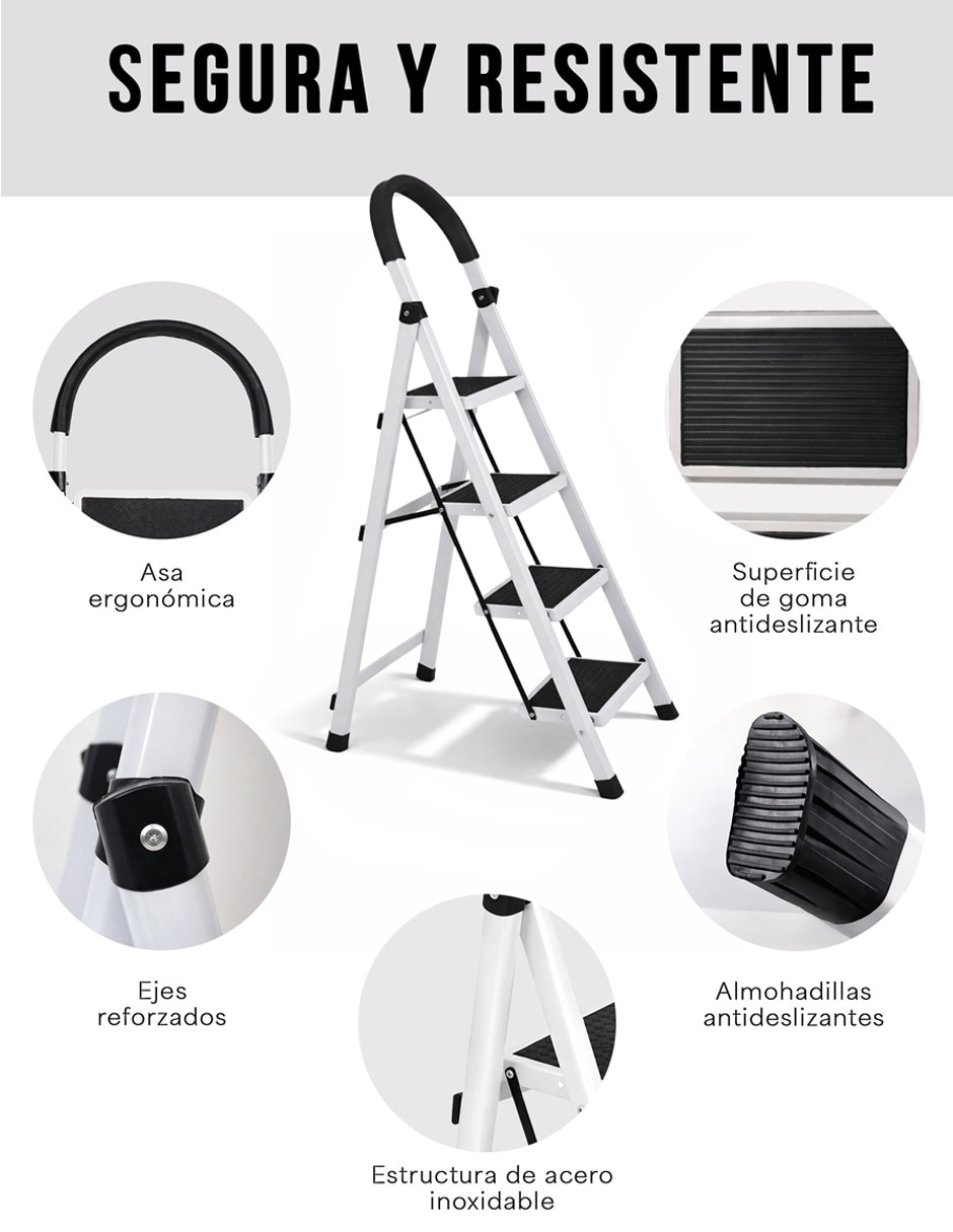 Escalera de tijera de metal 6