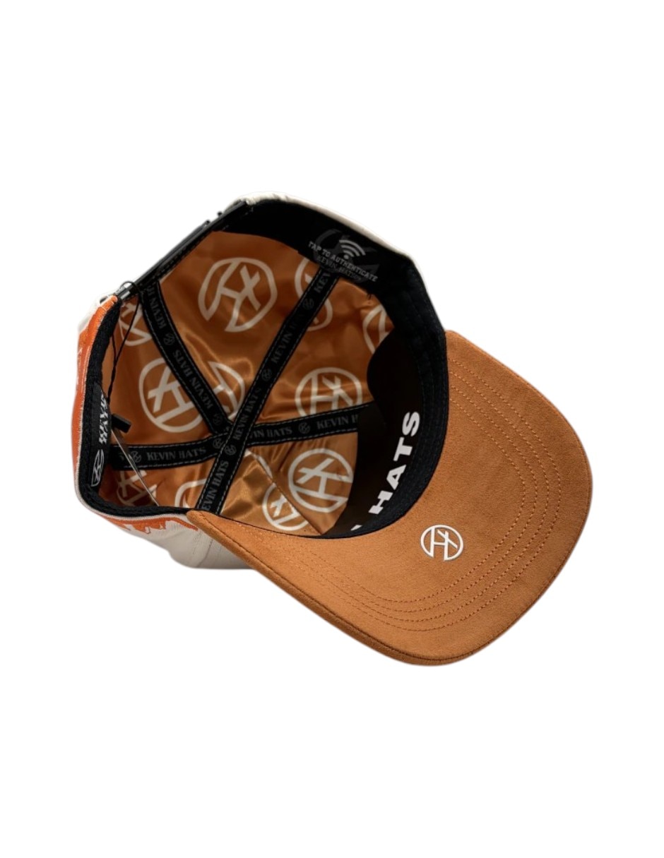 Gorra visera curva snapback para casual Big Boss Sakura Orange para hombre