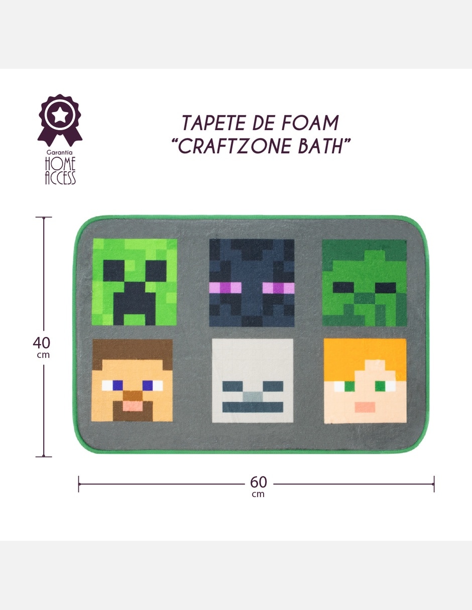 Tapete para recámara Home Access Minecraft