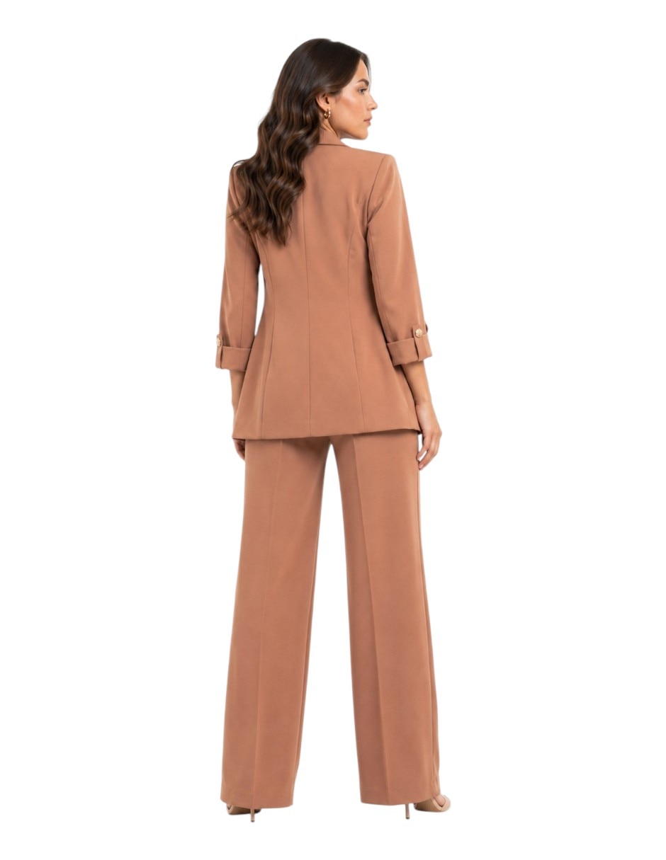 Conjunto de 3 piezas business casual yaretni para mujer