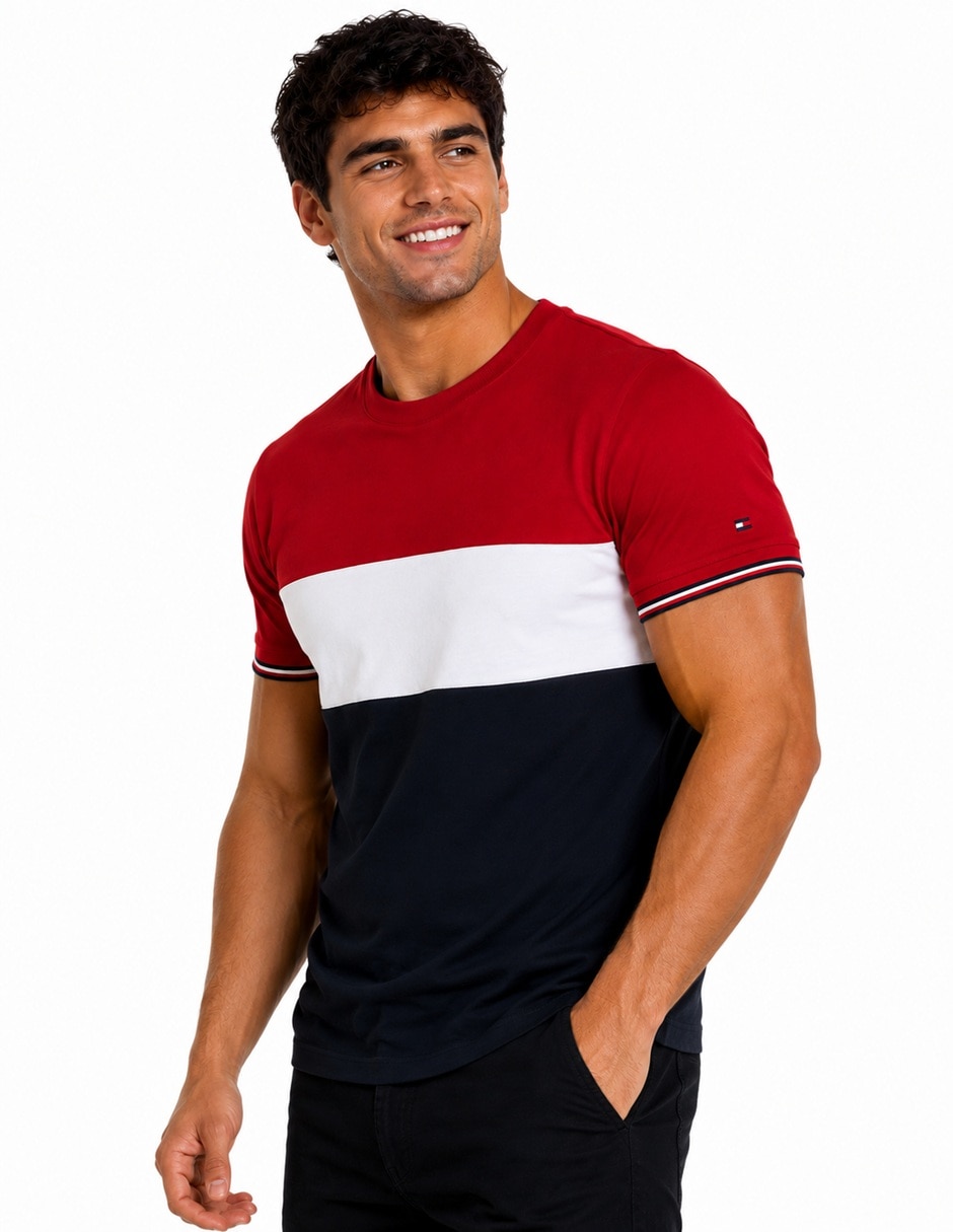 Playera Tommy Hilfiger cuello redondo para hombre