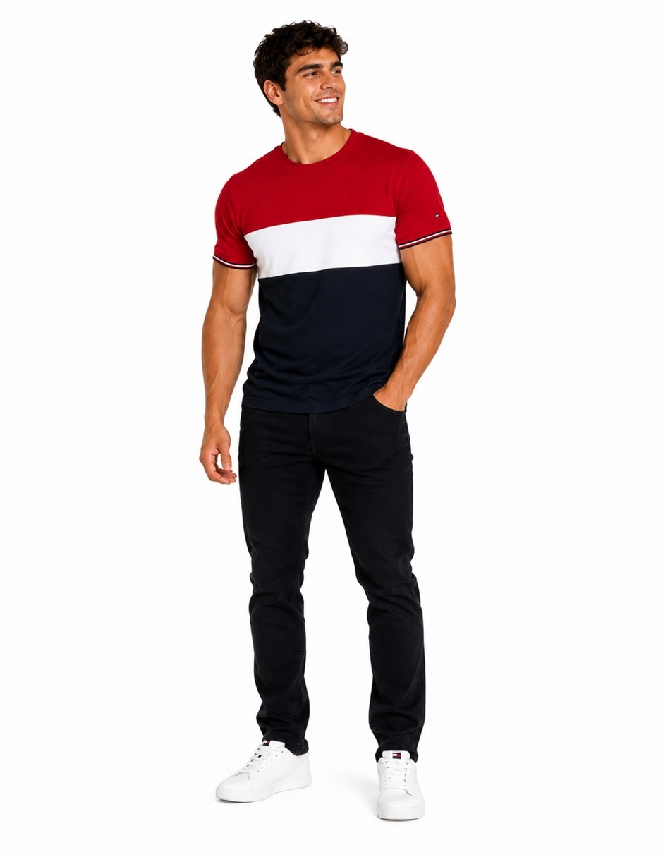 Playera Tommy Hilfiger cuello redondo para hombre