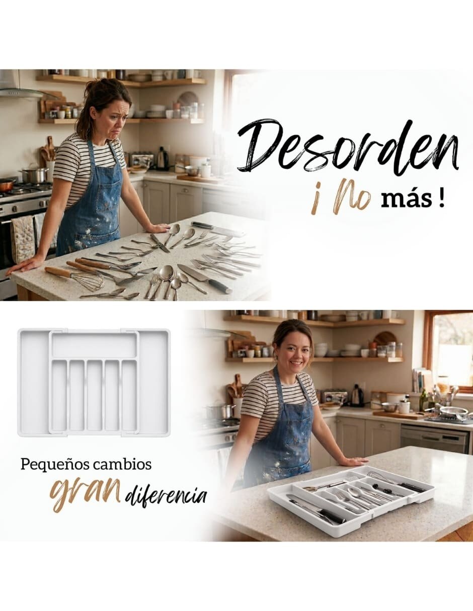 Porta cubiertos de plástico 8
