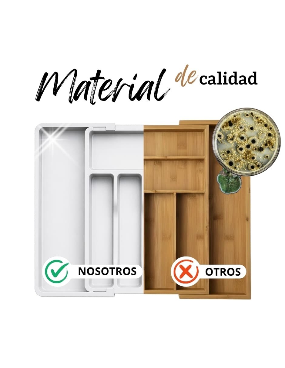 Porta cubiertos de plástico 9