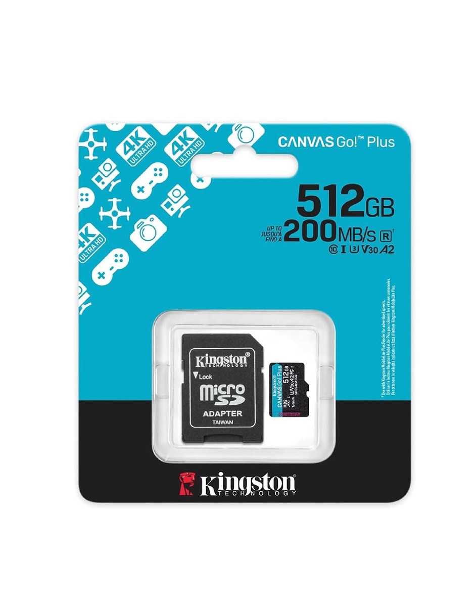 Memoria micro SD capacidad 512 GB Memoria micro SD capacidad 512 GB