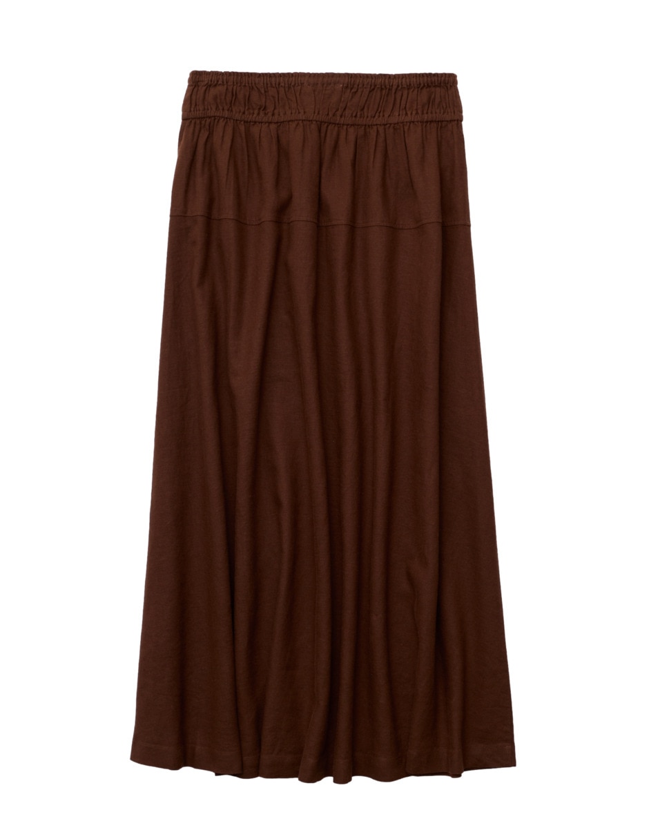Falda midi American Eagle a la cintura