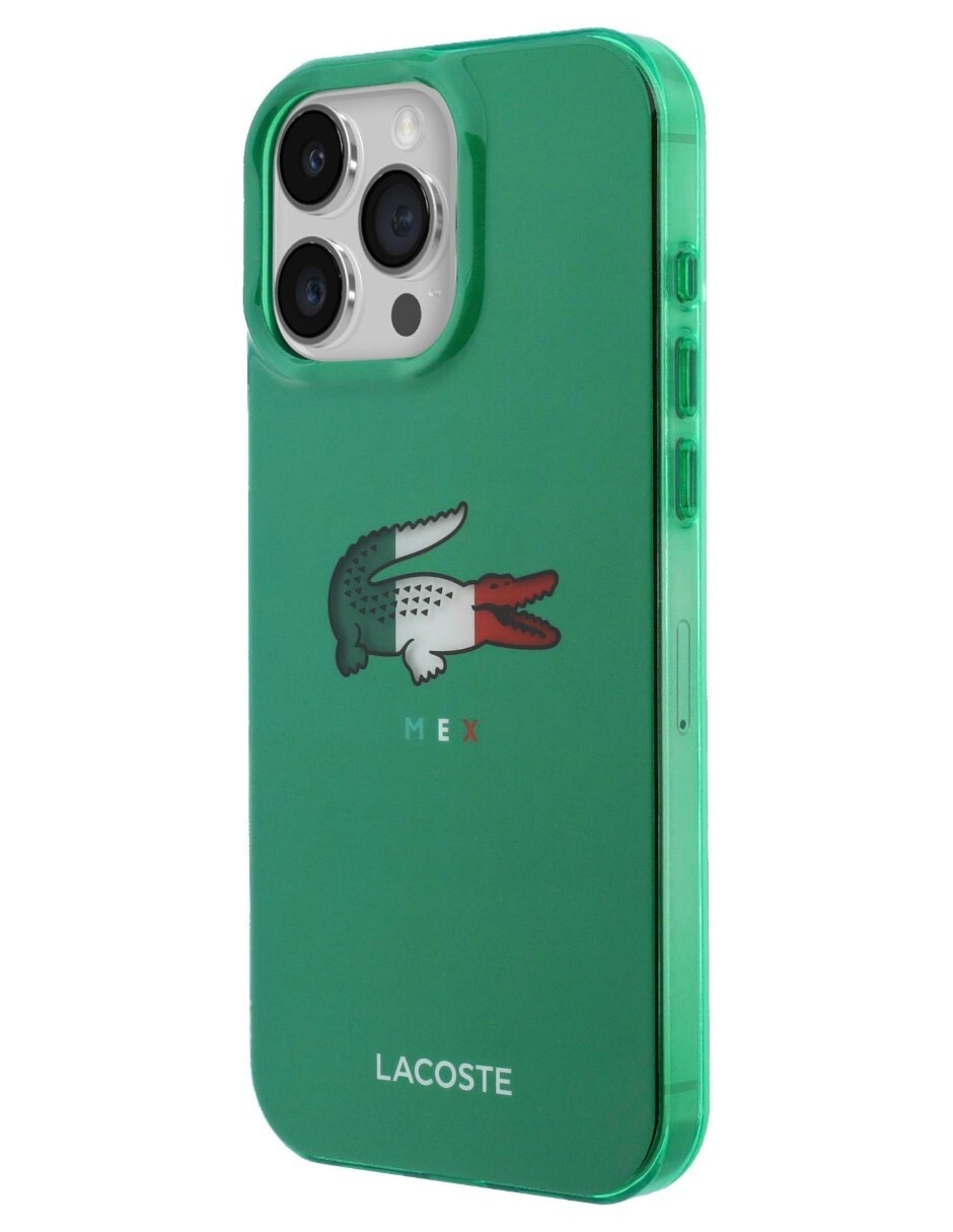 Funda para apple Lacoste edicion especial Mexico de TPU
