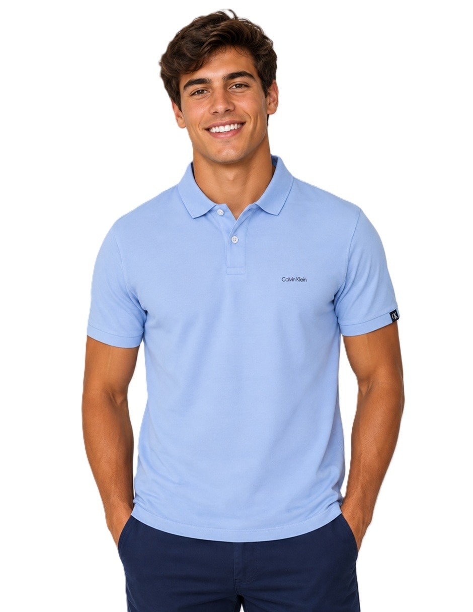 Playera Calvin Klein Jeans cuello polo para hombre