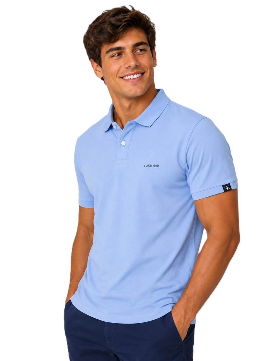 Playera Calvin Klein Jeans cuello polo para hombre