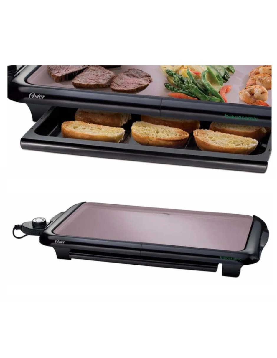 Parrilla eléctrica Oster CKSTGRFM18W de acero