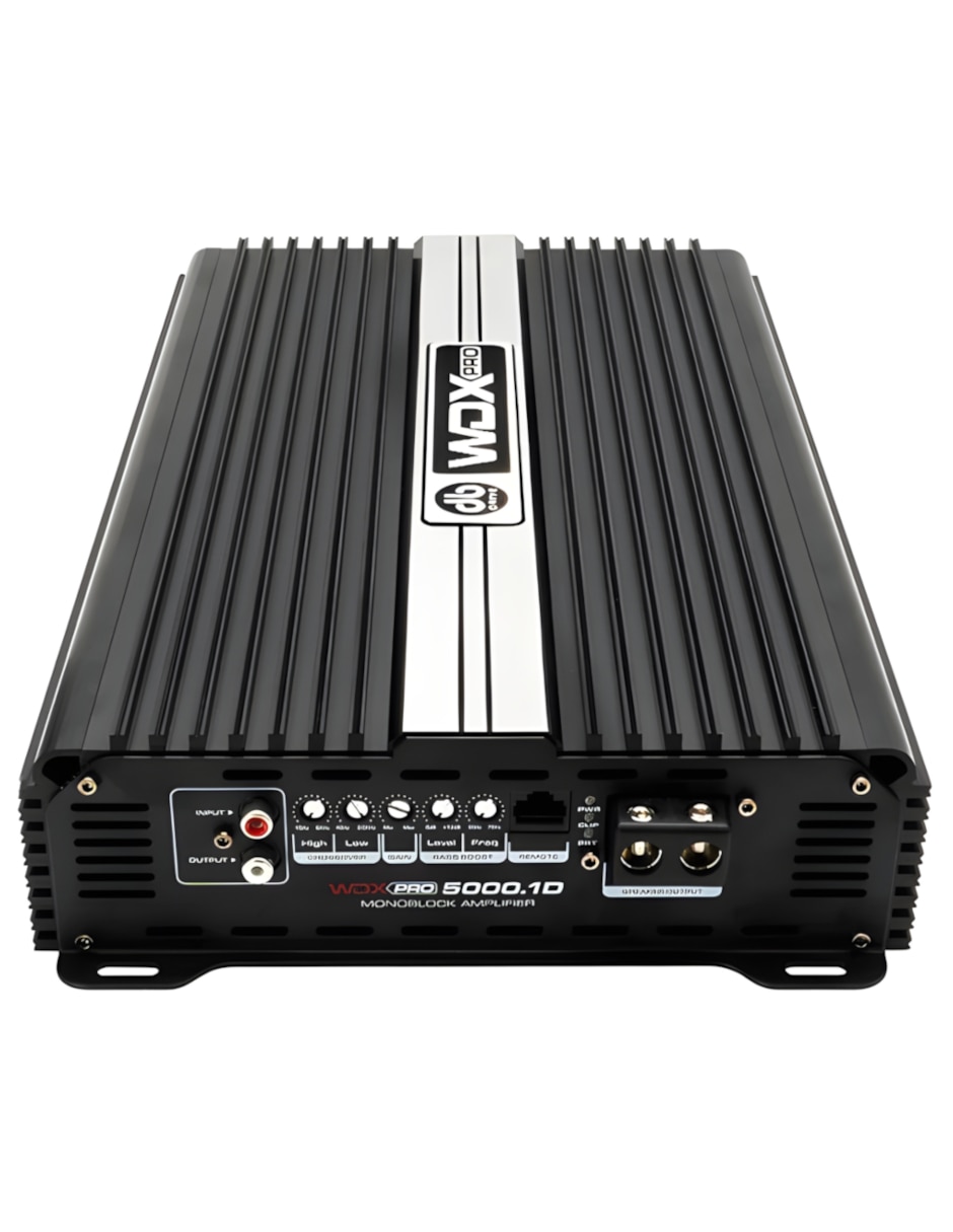 Amplificador para auto DB Drive WDXPRO5000.1D de 12 VDC