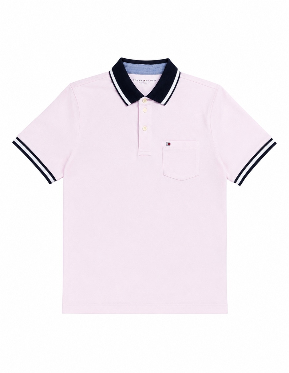 Playera Tommy Hilfiger cuello polo para hombre