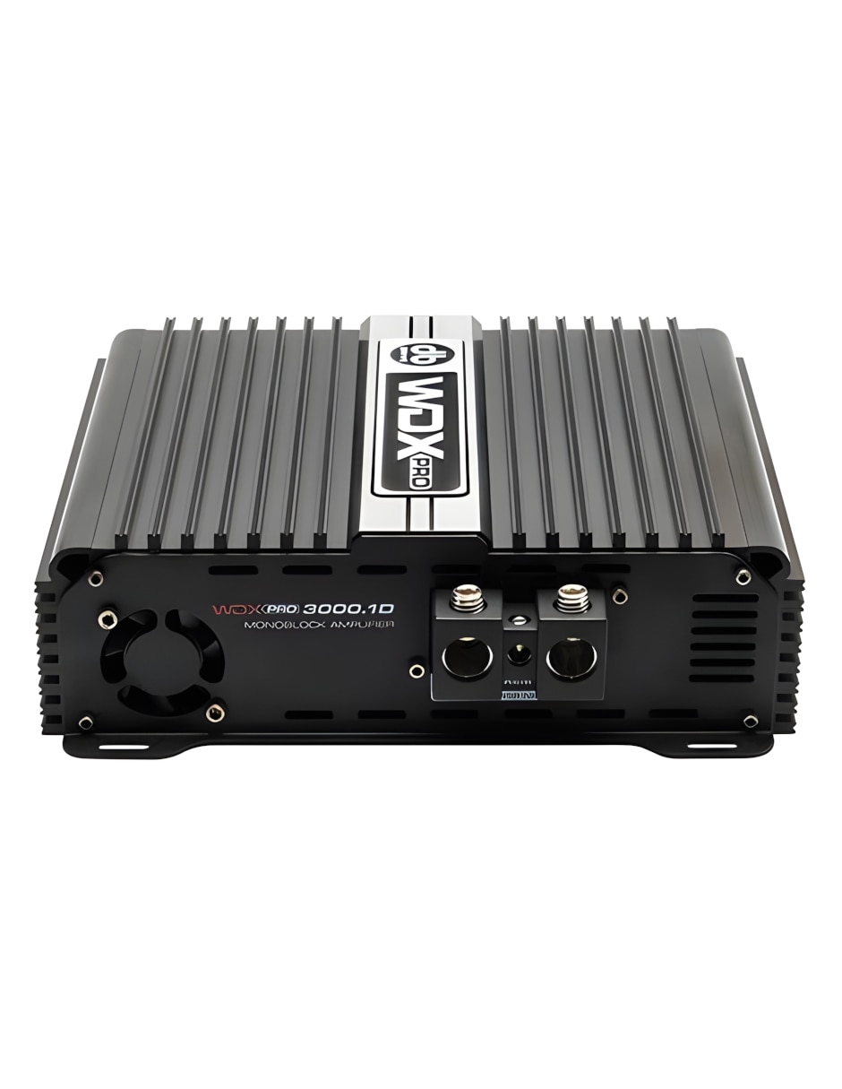 Amplificador para auto DB Drive WDXPRO3000.1D de 12 VDC