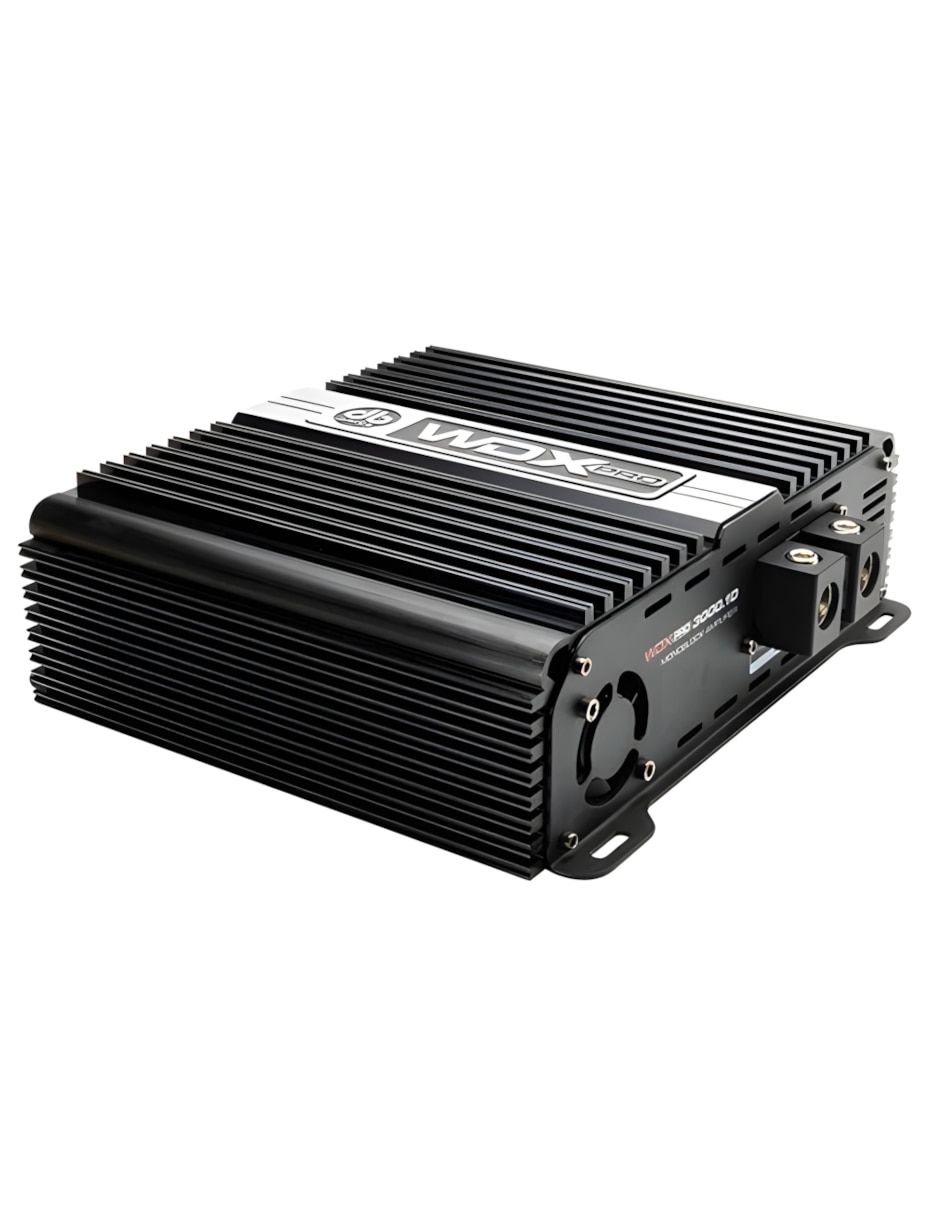 Amplificador para auto DB Drive WDXPRO3000.1D de 12 VDC