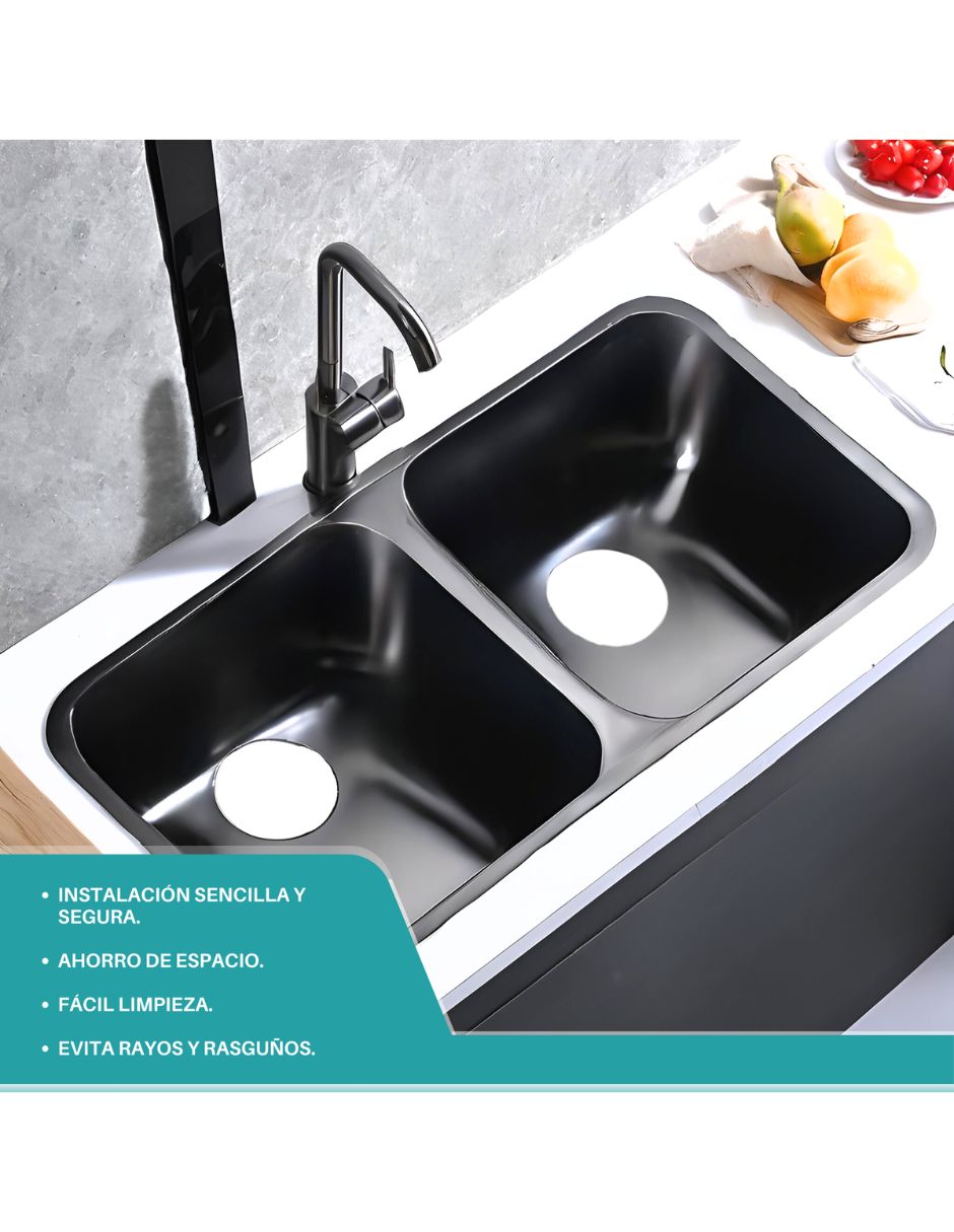 Fregadero de acero inoxidable YMA Home