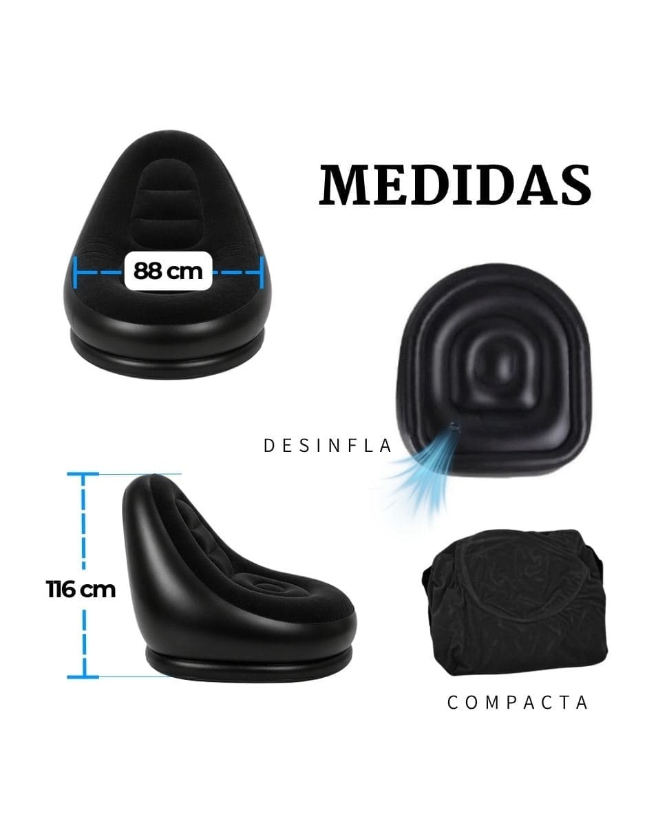 Sillón inflable 4
