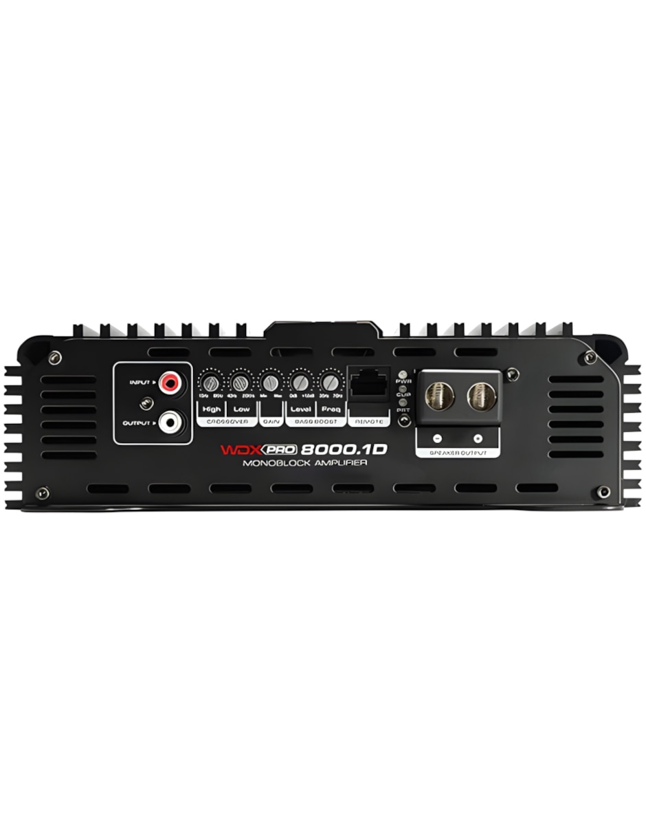 Amplificador para auto Db Drive WDX PRO8000.1D de 12 VDC