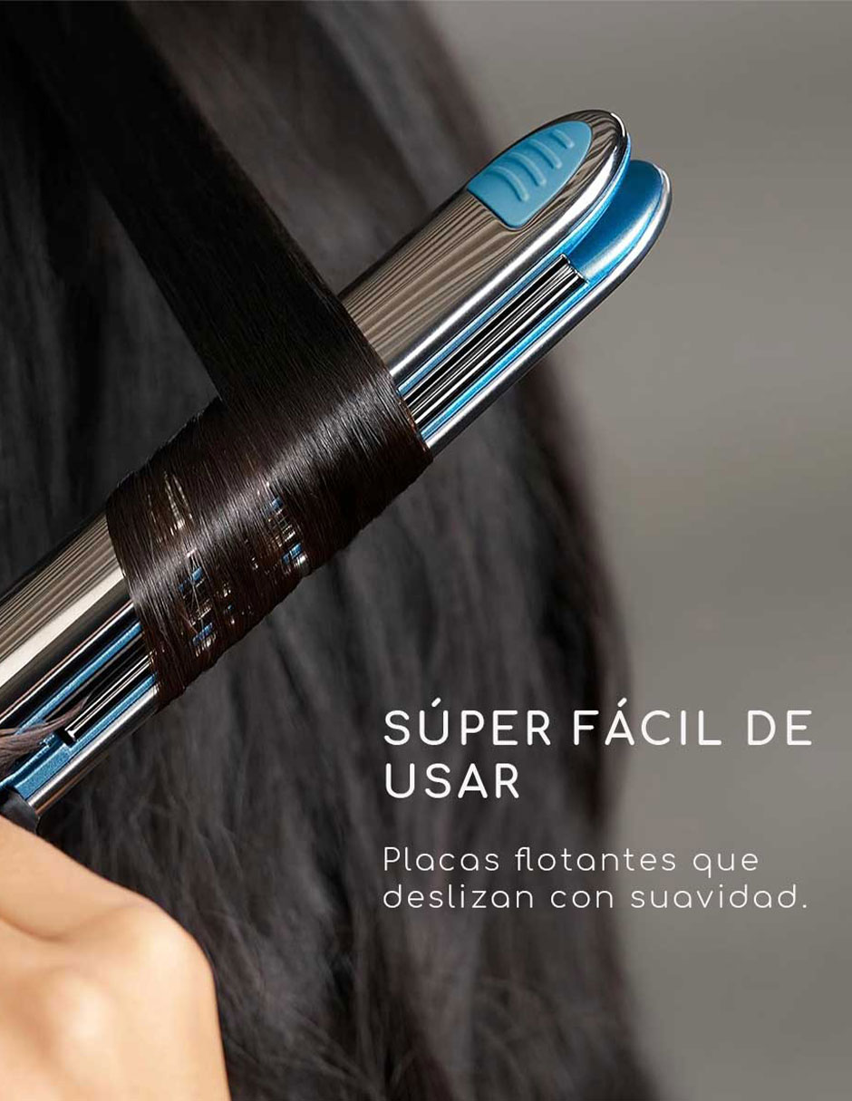 Set alaciadora Babyliss Pro placas de nano titanium