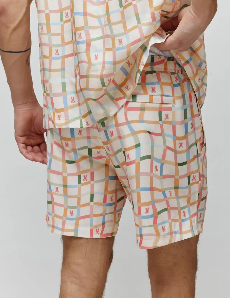 Traje de baño Psycho Bunny con bolsillos para hombre