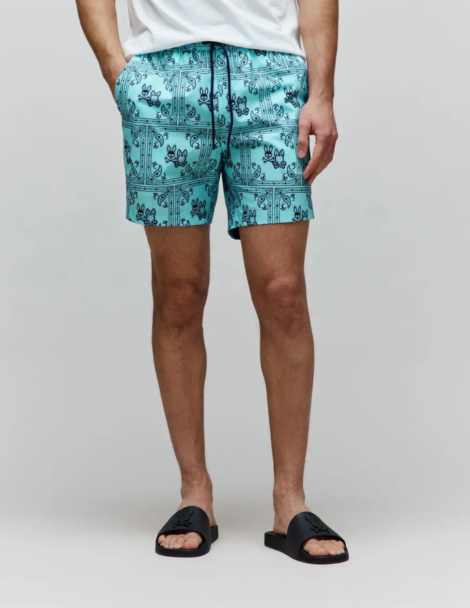 Traje de baño con bolsillos para hombre