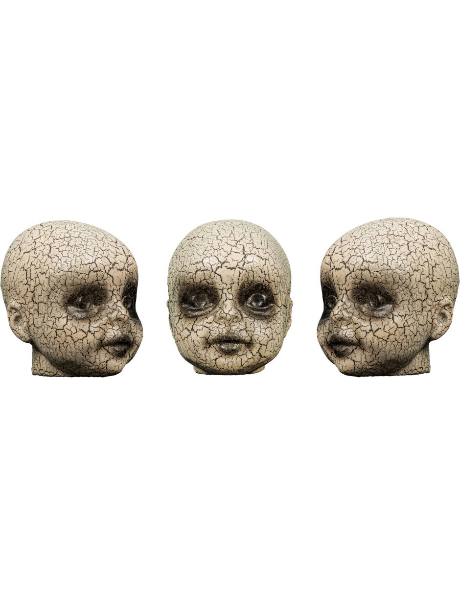 Set figura decorativa de Hallowen de cabeza