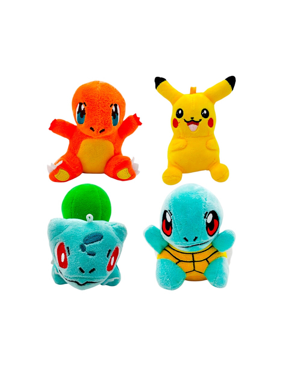 Set llavero Pikachu, Charmander, Bulbasaur y Squirtle Set llavero Pikachu, Charmander, Bulbasaur y Squirtle