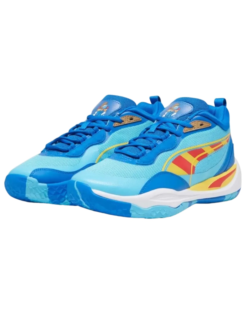 Tenis Puma Playmaker Pro X the Smurfs de hombre para básquetbol
