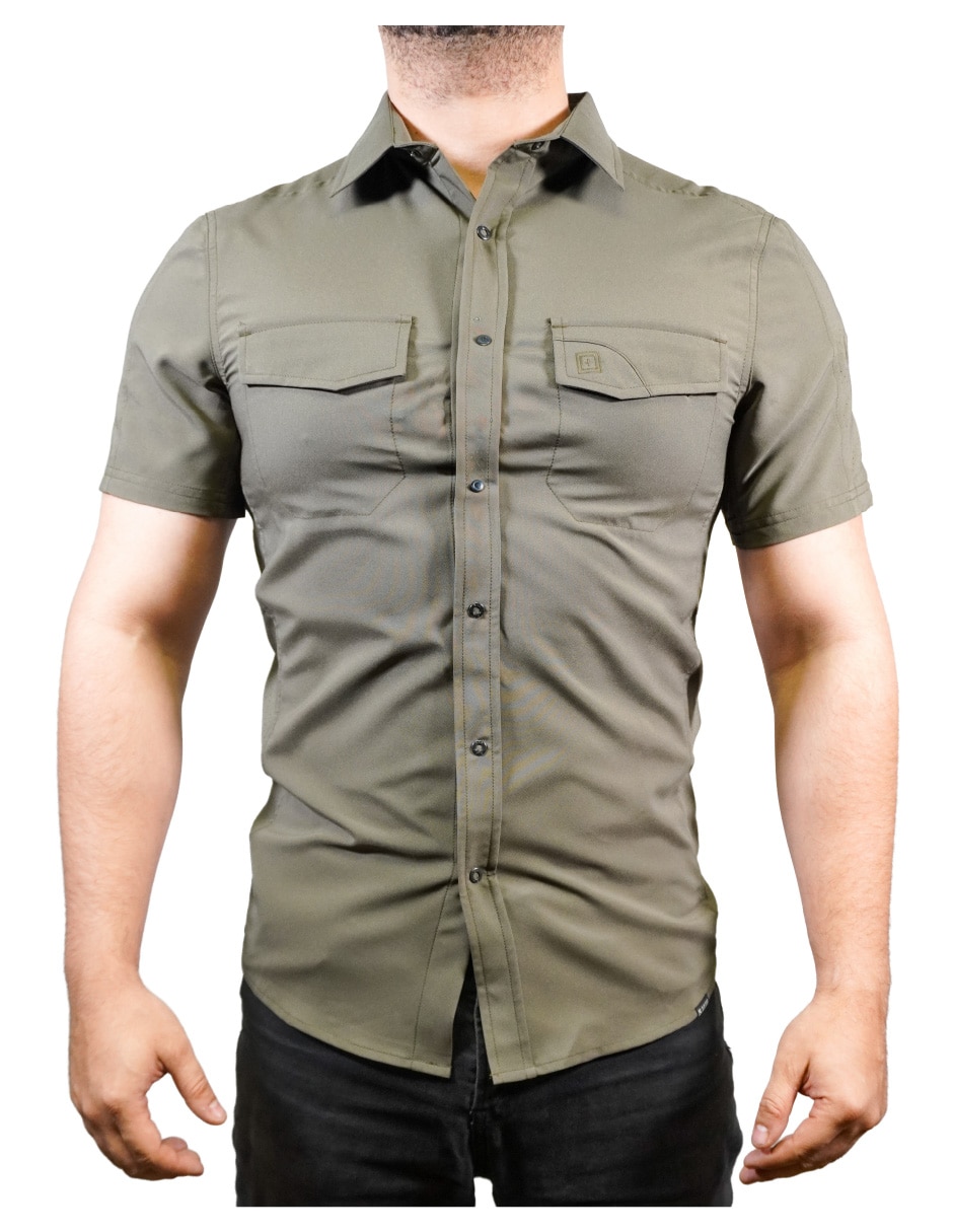 Camisa casual 5.11 manga corta para hombre