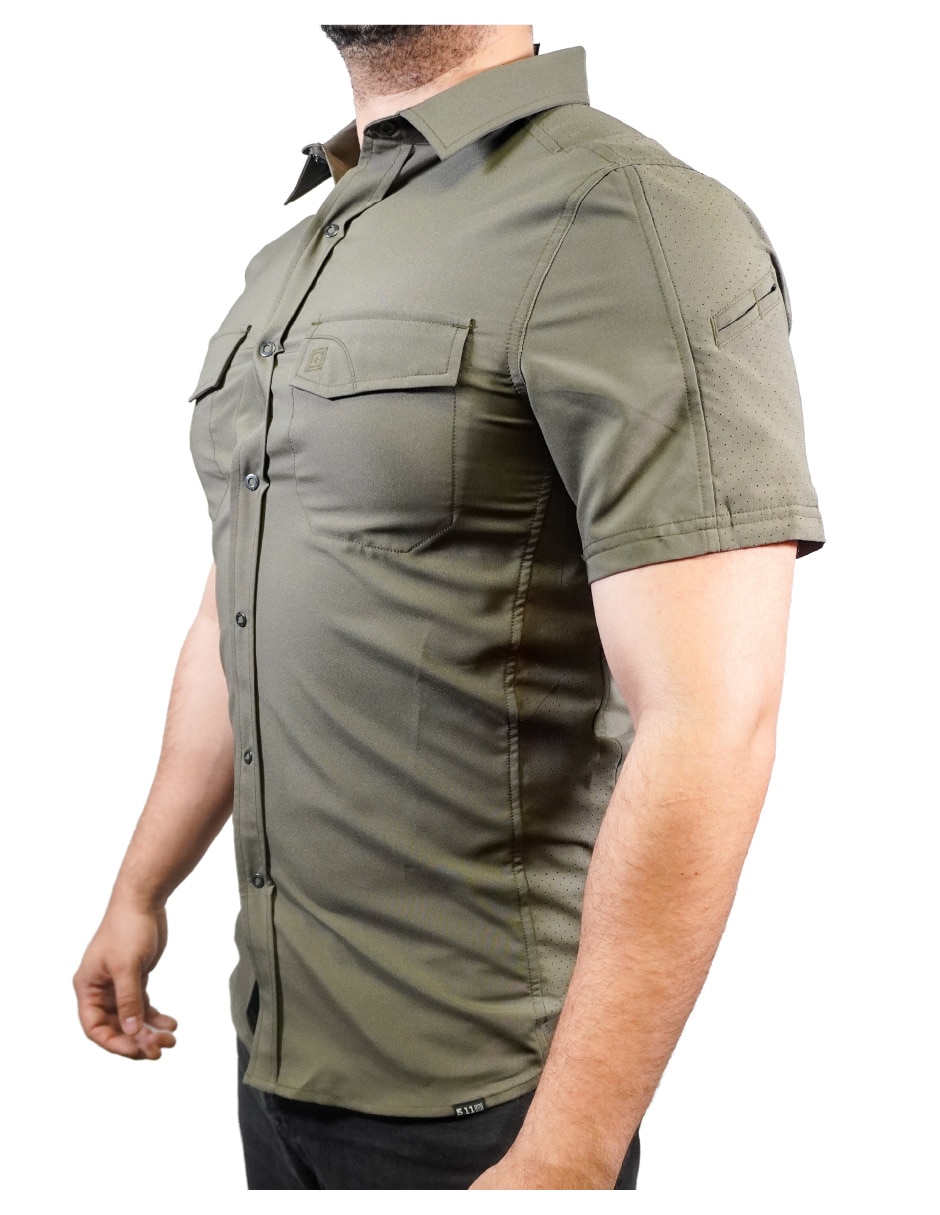 Camisa casual 5.11 manga corta para hombre