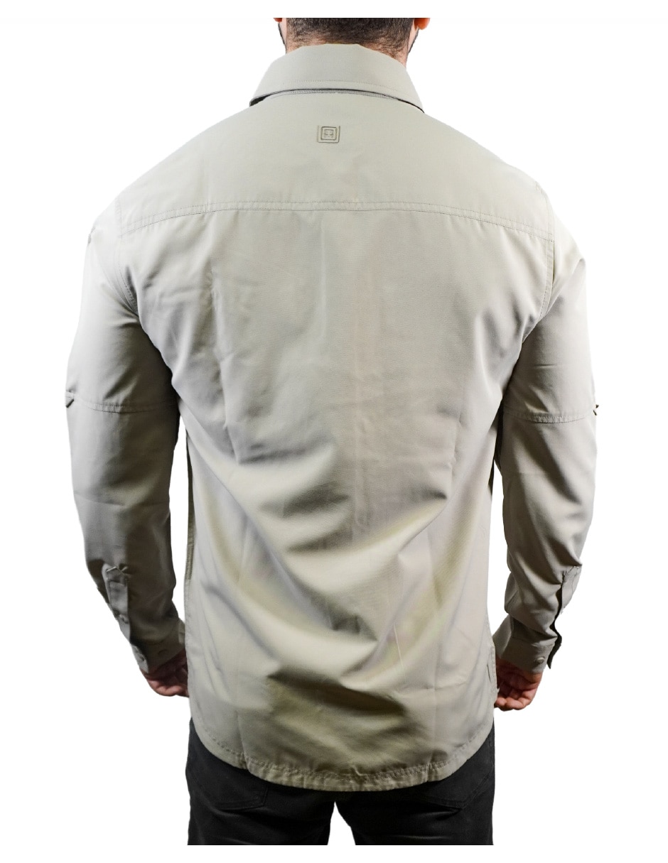 Camisa casual 5.11 manga larga para hombre