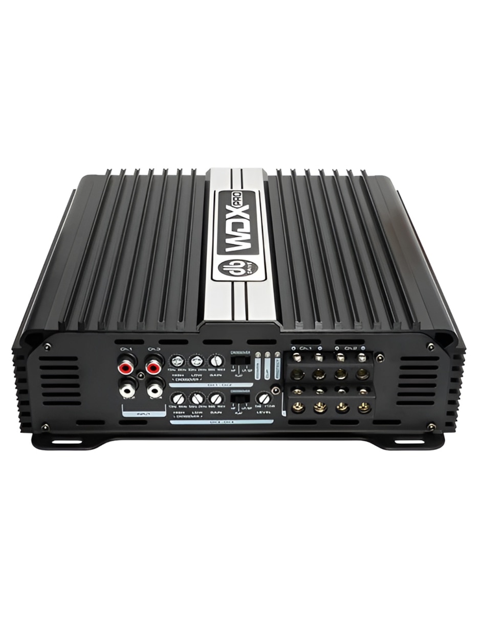 Amplificador p/auto DB Drive WDX PRO2000.4 de 12 VDC