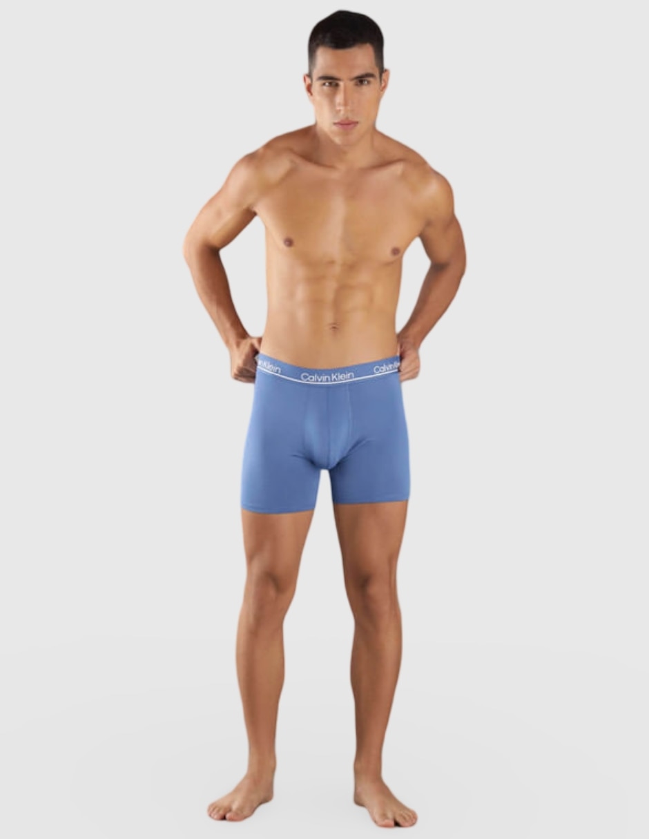 Set bóxer brief Calvin Klein para hombre 3 piezas