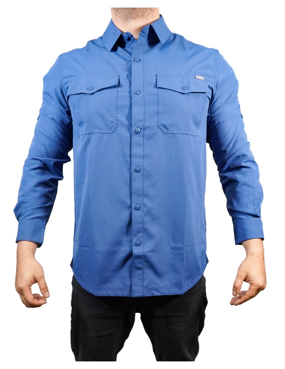 Camisa casual 5.11 manga larga para hombre