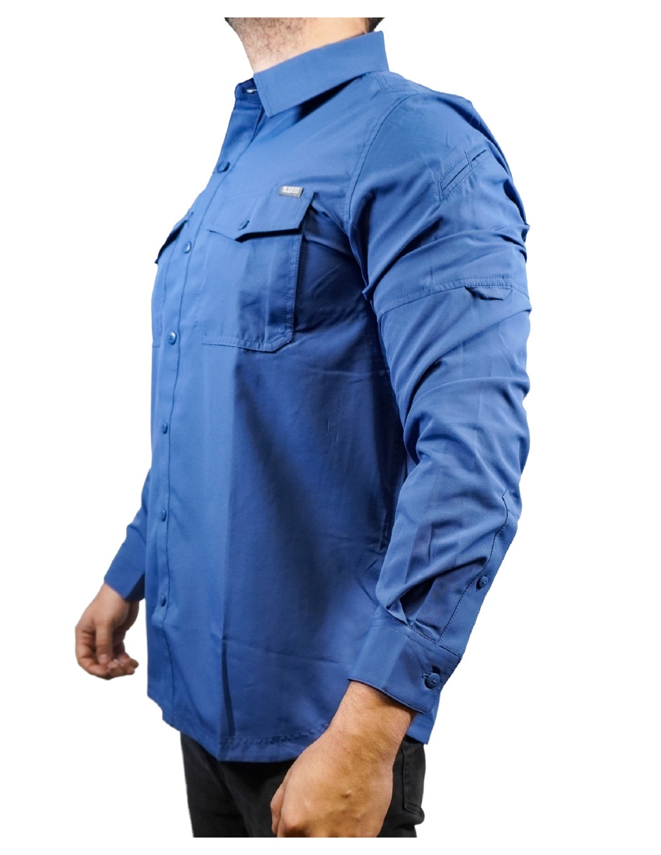 Camisa casual 5.11 manga larga para hombre