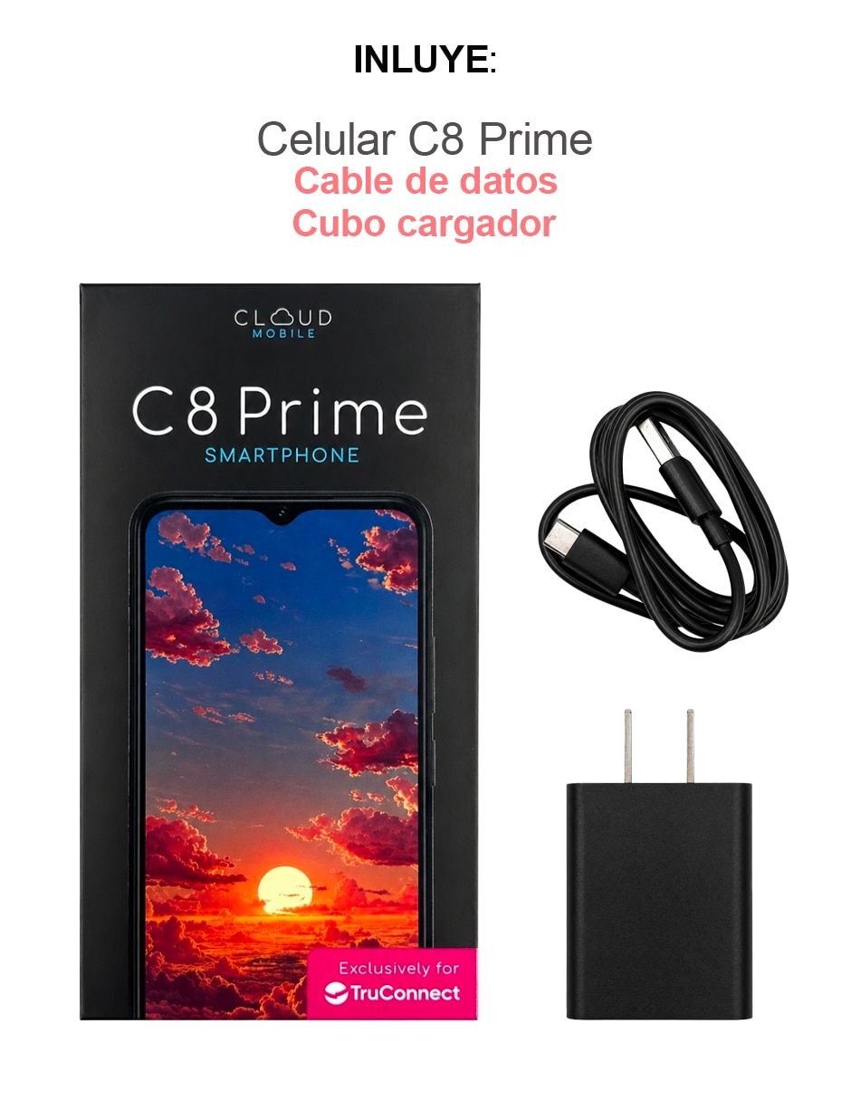 C8 Prime LCD 6.5 pulgadas Desbloqueado 3