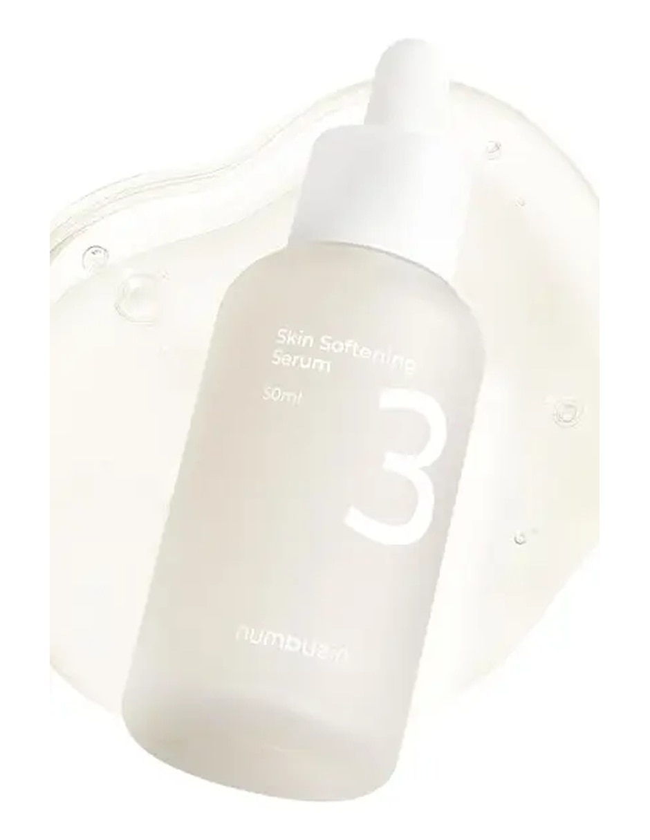 Sérum hidratante facial No.3 Skin Softening Numbuzin de todo tipo de piel