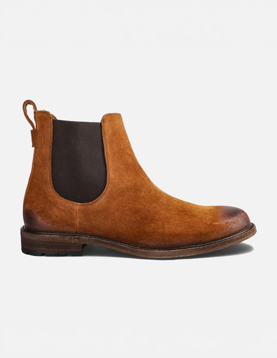 Bota de piel bovino para hombre Bota de piel bovino para hombre
