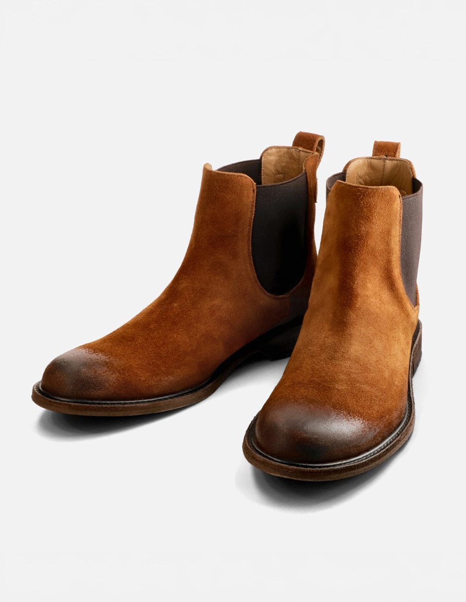 Bota de piel bovino para hombre 2
