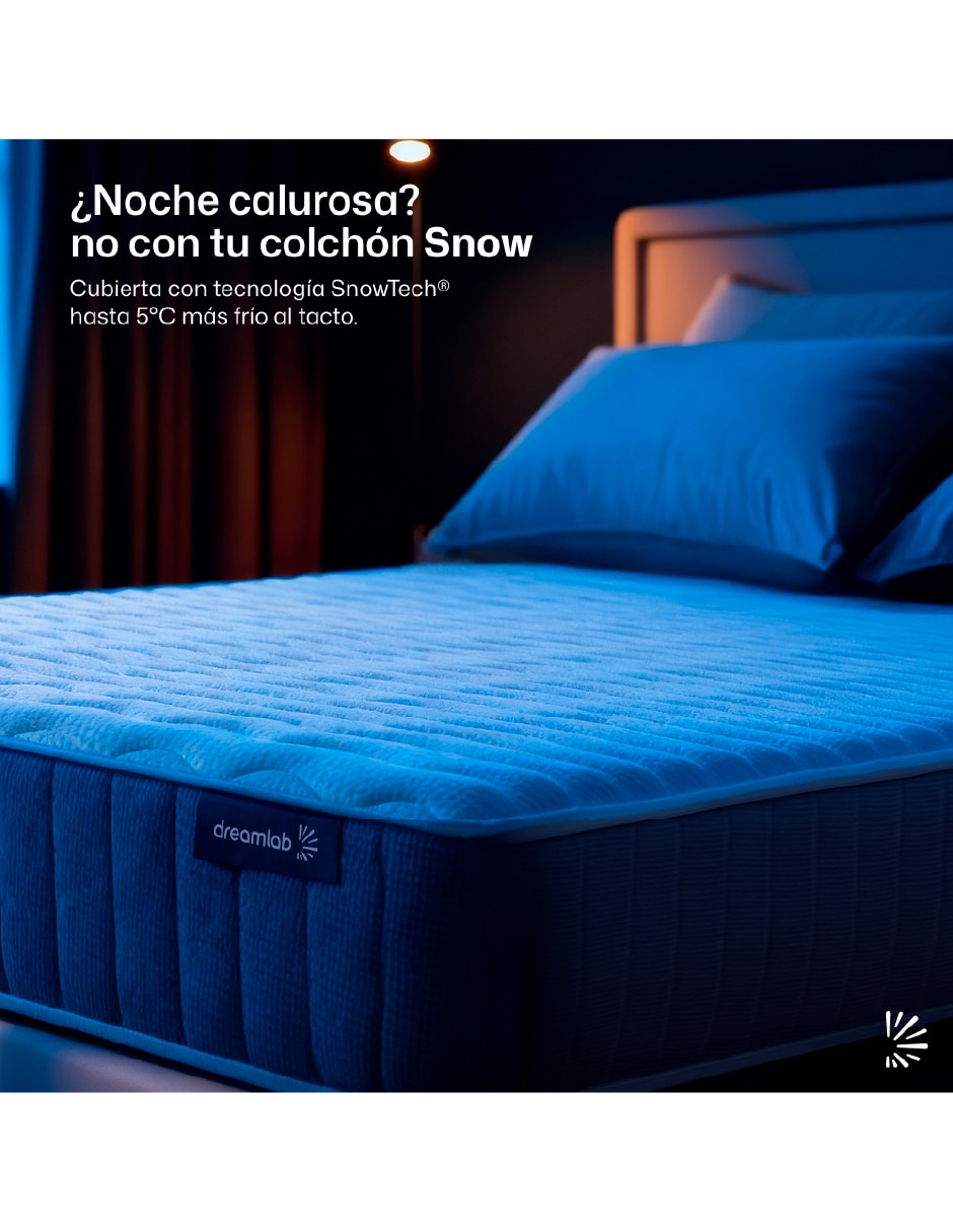 Colchón en caja Dreamlab Snow