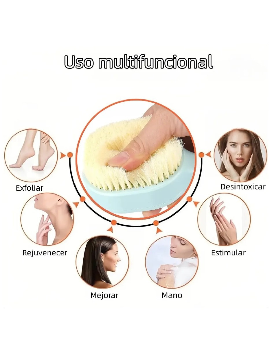 Cepillo para cuerpo Genérica de plástico
