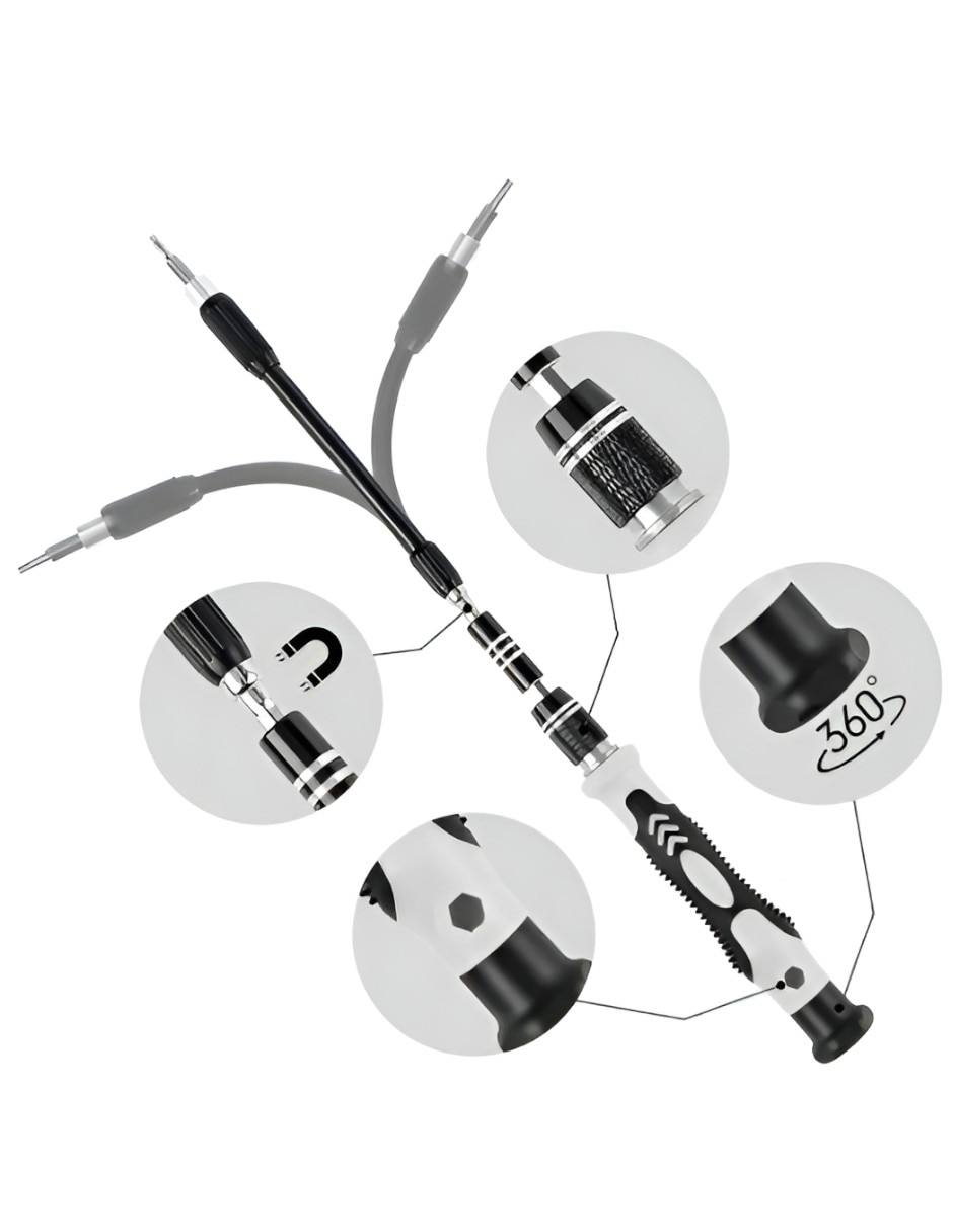 Set de desarmadores Xtellar 12919 115 piezas